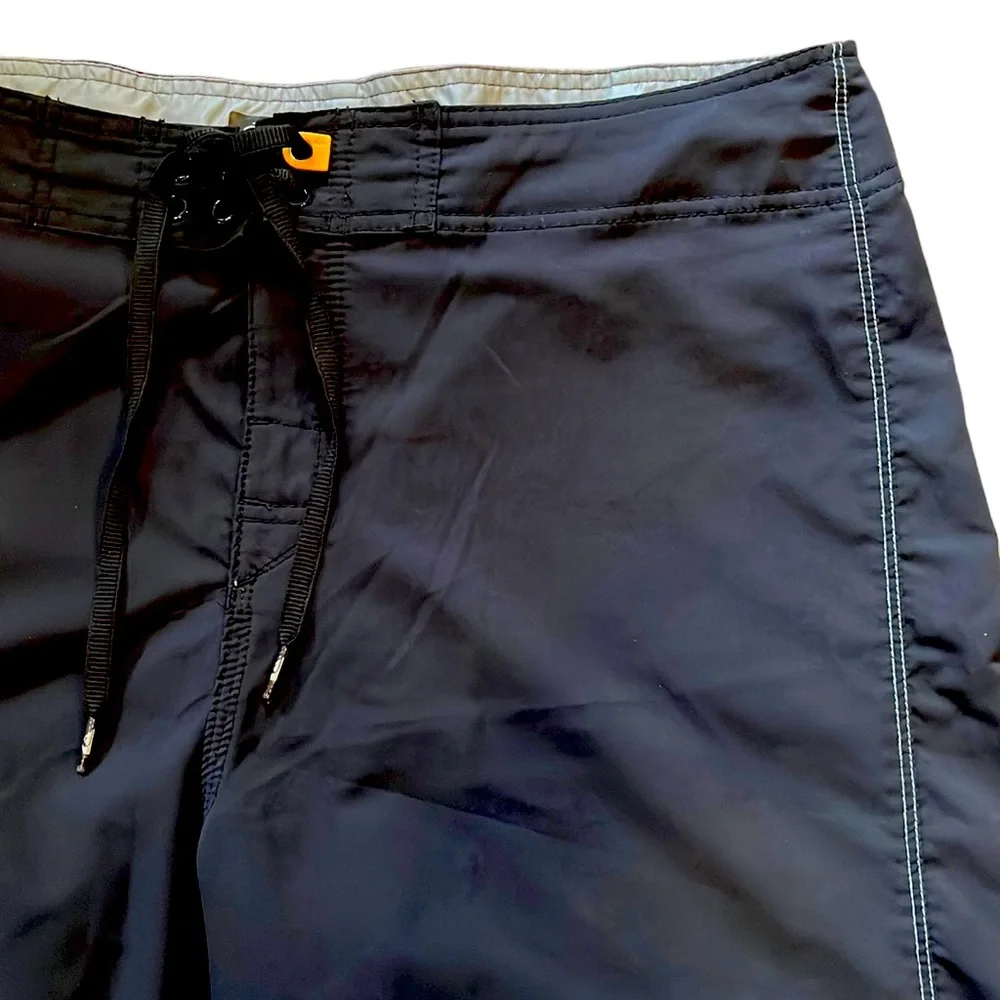 QUIKSILVER WATERMAN COLLECTION BOARD SHORTS BLACK SIZE 36 XL